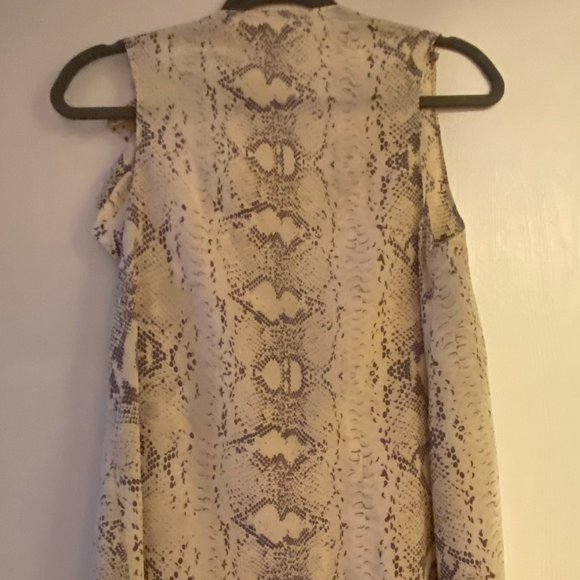 Dolly Pearl Silk Snake Top (XS/S) - Picture 2 of 2